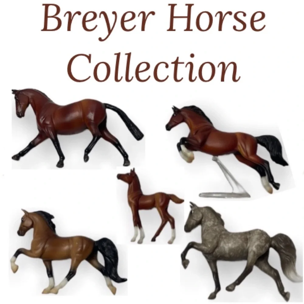 Breyer Horse Vintage Toys Set Miniatures Collection Breyer Reeves Collectibles